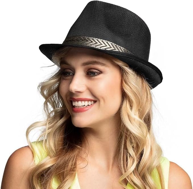 Black Fedora Hat