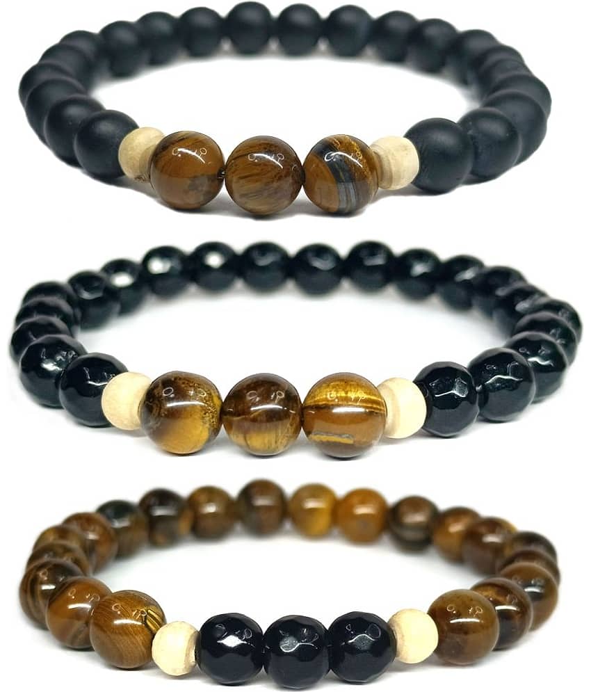 DAIVYA WELLNESS - Multicolor Bracelet ( Pack of 3 )