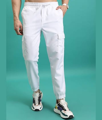 Highlander Regular Men's Cargos - White ( Pack of 1 )