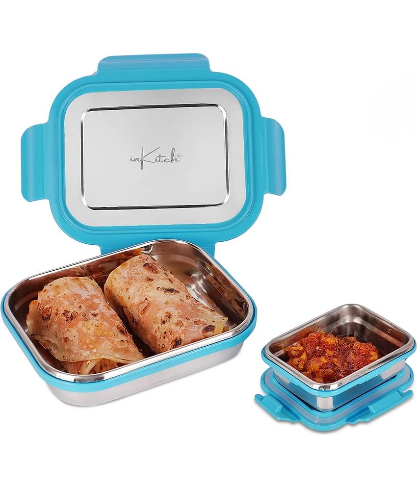 inKitch 750ml Tiffin Box + Inner Small Stainless Steel Lunch Box 1 - Container ( Pack of 1 )