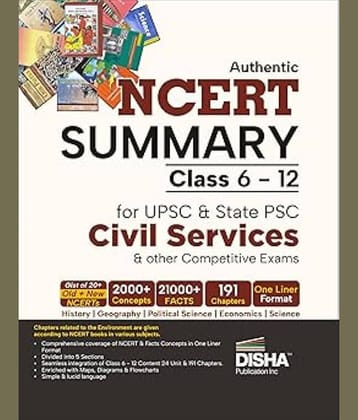 Authentic NCERT Summary (Class 6 to 12)