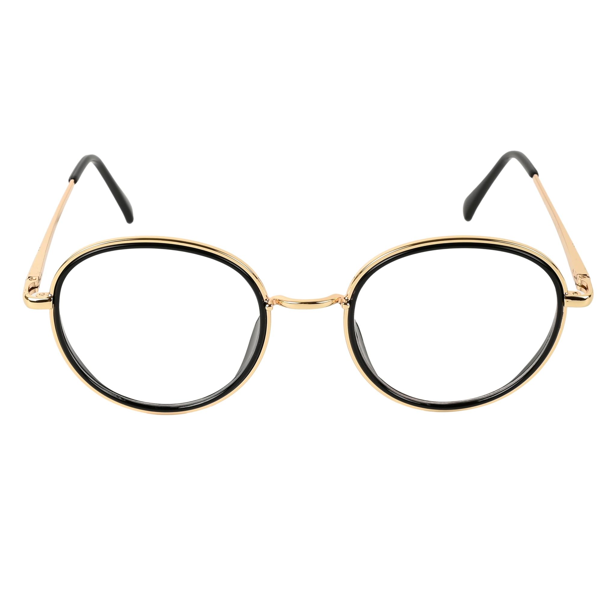 TERRY & CO Zero Power Blue Cut Eyeglasses | Metal Frame | Anti-Reflective, UV Protection, Lightweight | Spring Hinges | Unisex