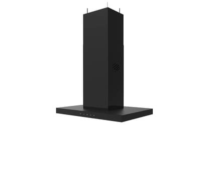 Faber 1000m3/hr Ceiling Mounted Chimney (JANUS ISOLA BK 90, Black), Free 1 Year Extended warranty Faber 1000m3/hr Ceiling Mounted Chimney (JANUS ISOLA BK 90, Black), Free 1 Year Extended warranty - Black