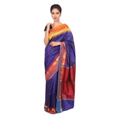 HANDLOOM KOSA SAREE WITH BLOUSESKU&nbsp; - 1SXT01221219 SAREE- 253