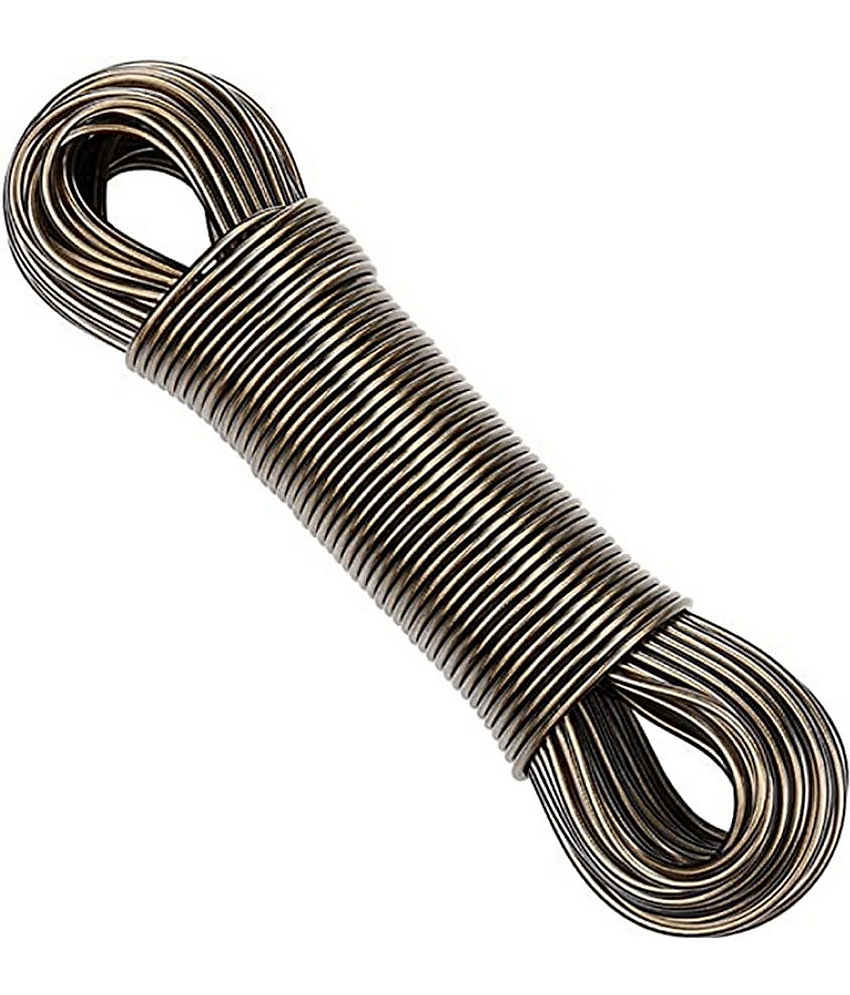 ( PACK OF 1) Cloth Drying Rope, PVC Coated Steel Anti-Rust Wire Rope Polypropylene, Stainless Steel Polypropylene, Stainless Steel Clothesline  (20 m)