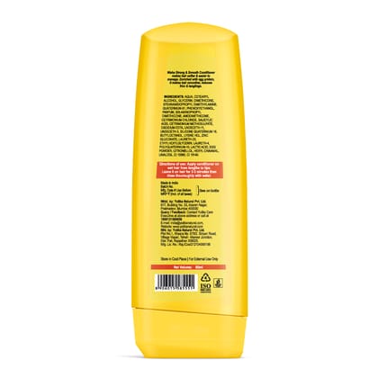 Nisha Conditioner for Strong & Smooth Hair, Egg Protein Conditioner for Dry and Frizzy Hair 80ml Pack of 3 (Bottle)