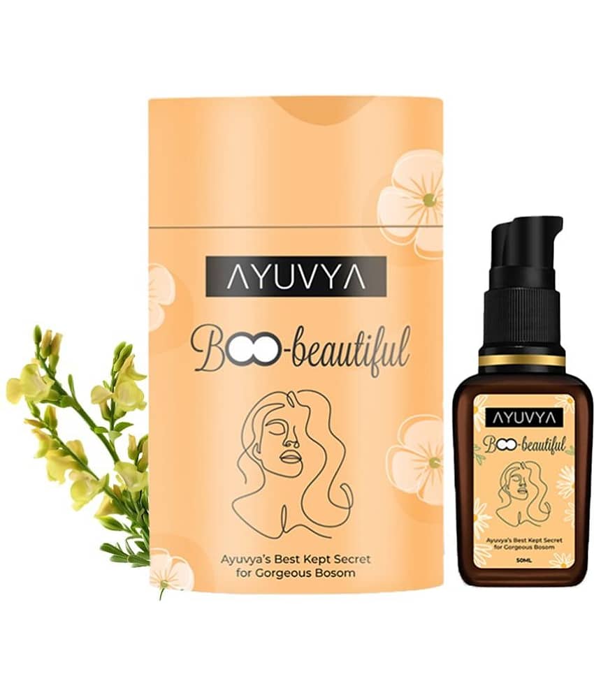 Ayuvya Boobeautiful Massage Oil for Women, Natural Herbal, No Paraben & Chemical 50ml (Pack of 1)