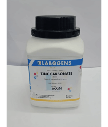 ZINC CARBONATE (basic) (CAS NO.5263-02-5) 500 GM