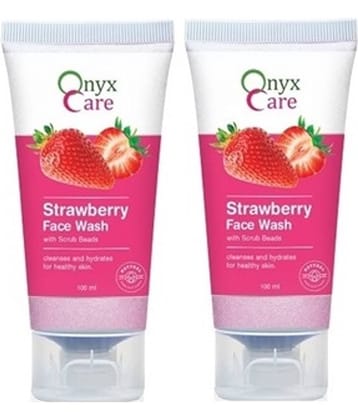Onyx Care Face Wash + Scrub 200 mL Pack of 2