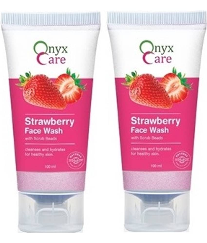 Onyx Care Face Wash + Scrub 200 mL Pack of 2