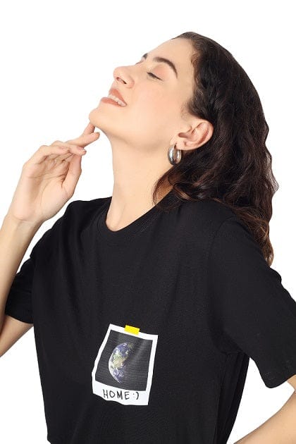 "SAVE EARTH Collection | Home Printed T-Shirt " Small
