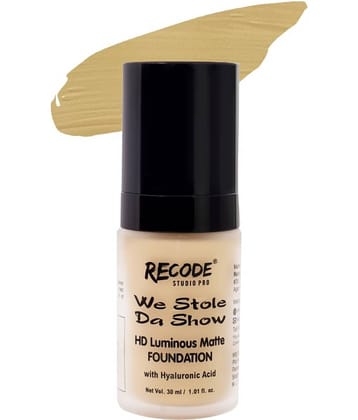 Recode HD Luminous Matte Foundation 30 ML 01 INDIA