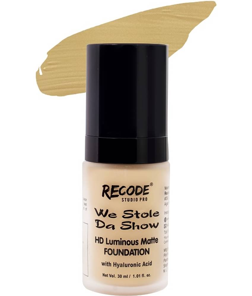Recode HD Luminous Matte Foundation 30 ML 01 INDIA
