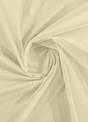 Cream Net Fabric 1 Mtr