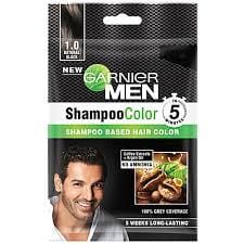 Garnier Men Shampoo Based Natural Black Hair Color