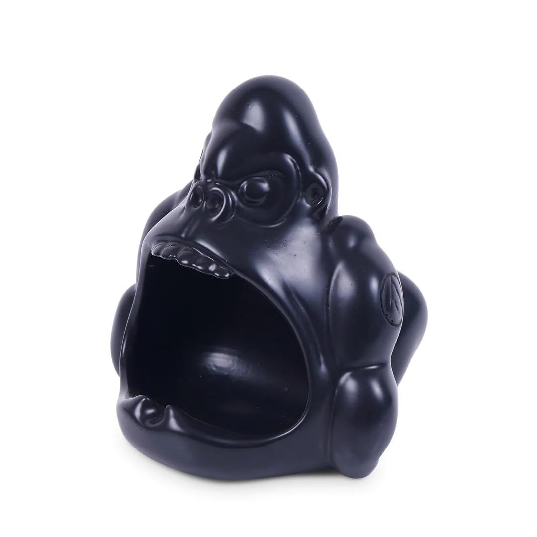 Artarium Marble Rust and Resin Gorilla Ashtray For Indoor, Ash Trays For Smoking For Home, Ashtray For Cigarette Stylish, Ashtray For Home, Car Ashtray