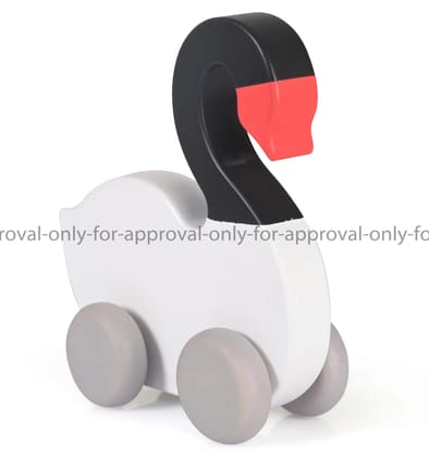 Numobel-Toys-On Wheels-Swan-Black-Necked