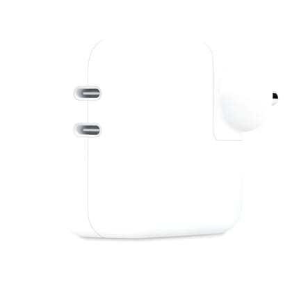 APPLE A2676 35W DUAL USB-C PORT POWER ADAPTER (Color - White) by ZALANI COLLECTION NX