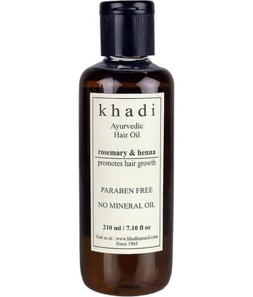 Khadi Rosemary & Henna Oil 210 gm