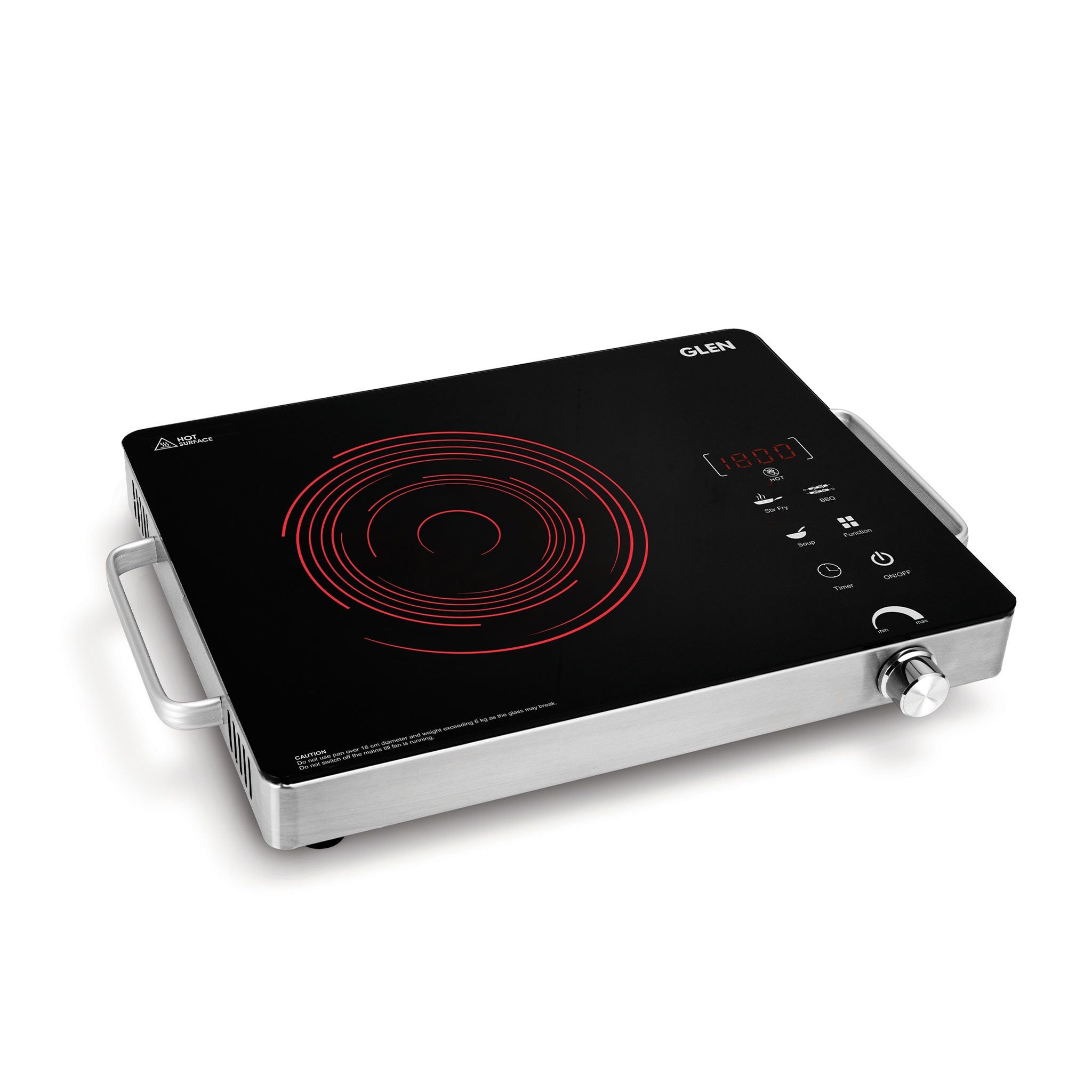 Infrared Stove with 3 Preset Cooking Functions 2200W- SA-3072IR