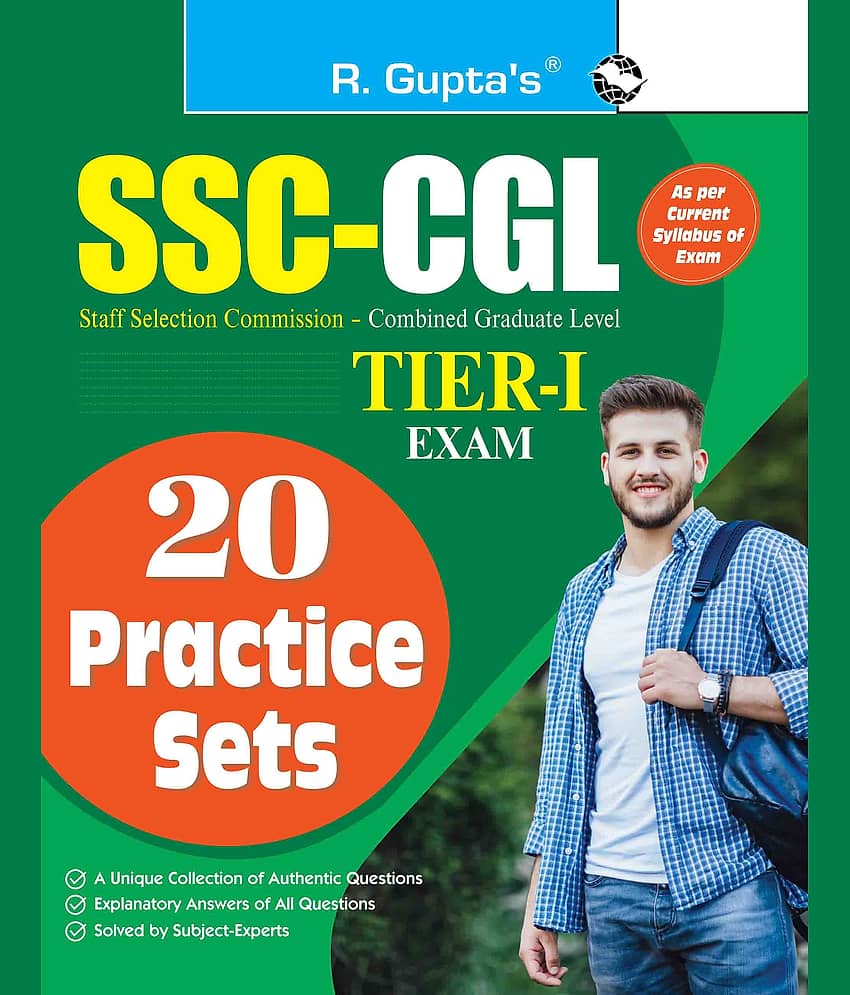 SSC-CGL TIER-I Exam – 20 PRACTICE SETS