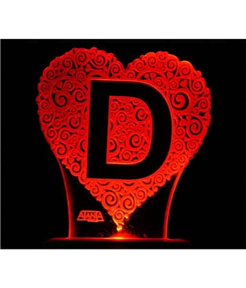 SUPER AJANTA Multicolor Night Lamp ( Pack of 1 )