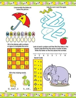 Jumbo Activity Book for Children Age 6-8 years - Lots of Fun Ways to Learn with More than 365 Activities [Paperback] Dreamland Publications [Paperback] Dreamland Publications