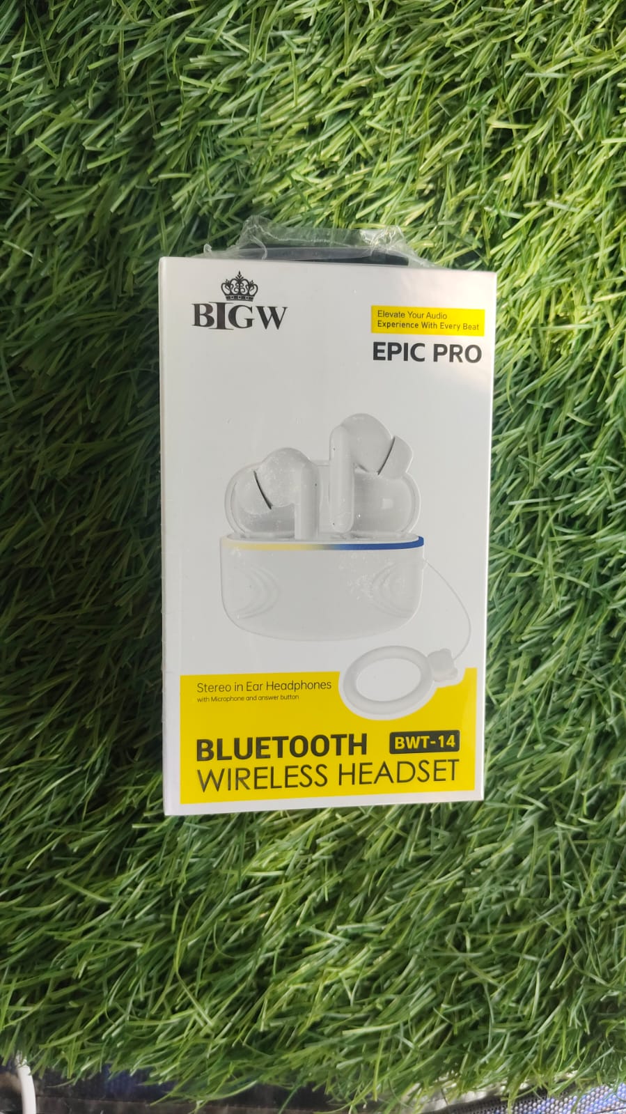 BIGW Epic Pro Bluetooth Wireless Headset (Model: BWT-14)