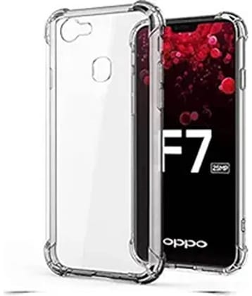 VAKIBO Plain Cases Compatible For Silicon OPPO F7 ( Pack of 1 )