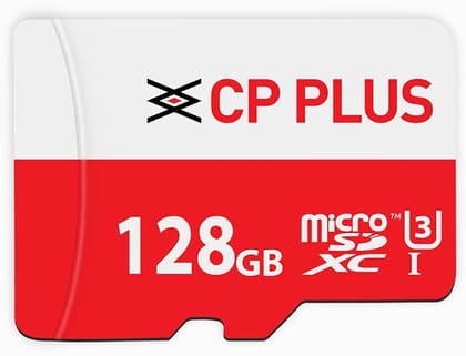 CP PLUS 128GB microSDXC Memory Card Grade UHS-3 Class 10, Up to 70 Mbps Reading & 30 Mbps Writing Speed with High Performance of Data Transfer & Lower ...