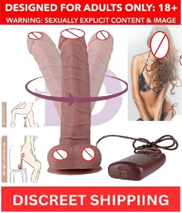 Multi-Speed Rotating Dildo Vibrator Realistic Dildo with Strong Suction Cup Sex Toys For Woman Sex By KaamYog