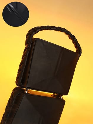 The Kaleidoscope Bucket Bag - Midnight Black-Sling Bag