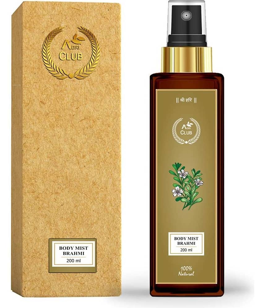 AGRI CLUB - Brahmi Body Mist For Men,Women 200 ml ( Pack of 1 )