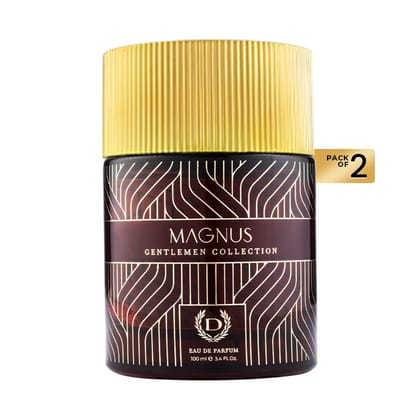 Pack of 2 Denver Gentlemen Collection Magnus Perfume 100ml
