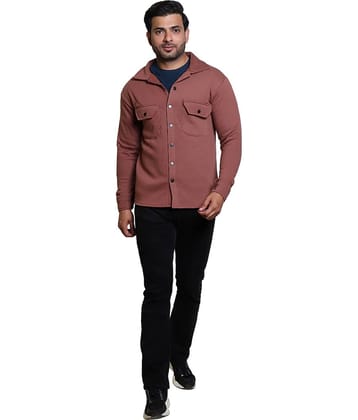 Whyme Fashion Fleece Men's Casual Jacket - Brown ( Pack of 1 )