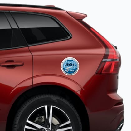 Diesel #2 Car Fuel Tank Decal