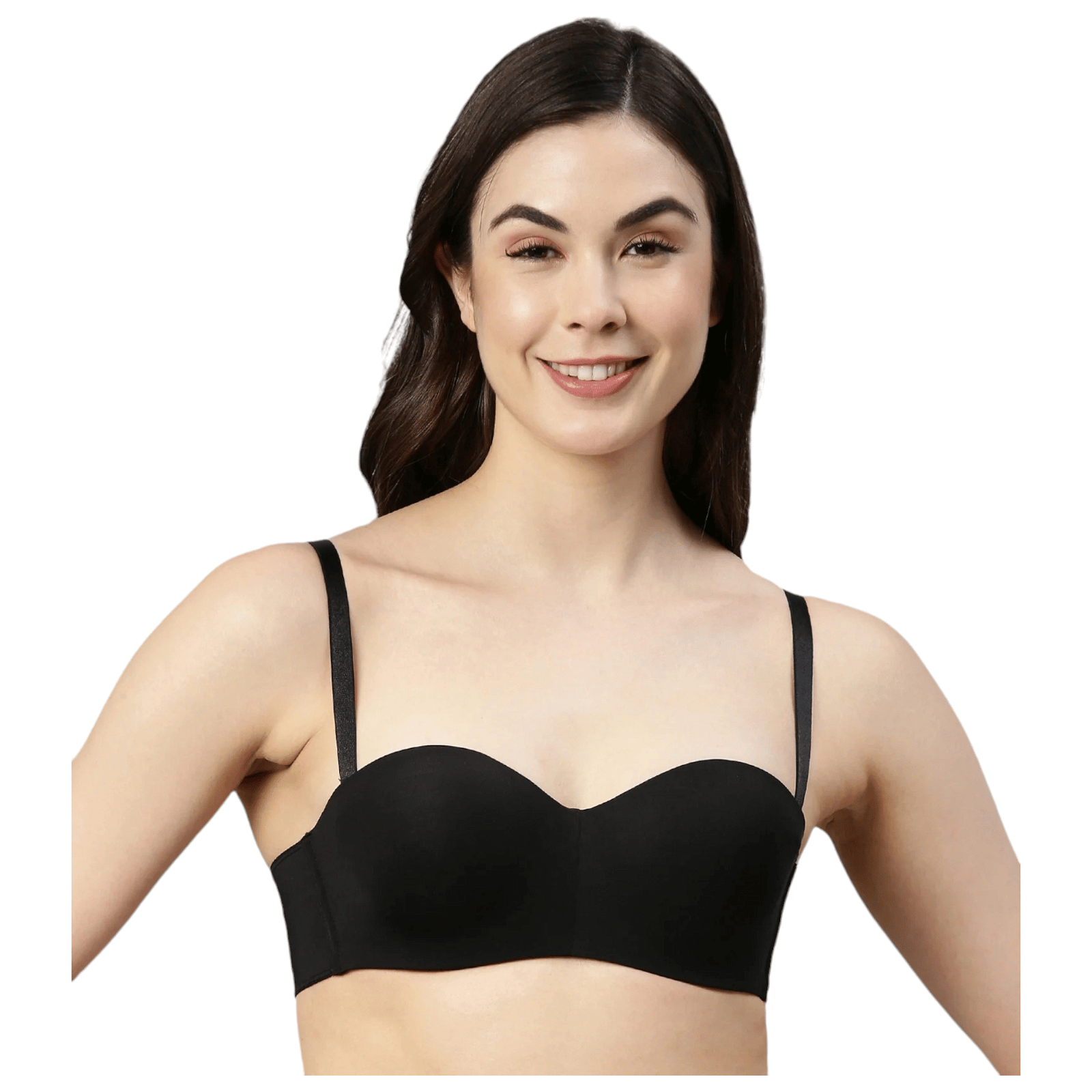 Enamor Strapless Multiway Bra|F074-Black / 38D