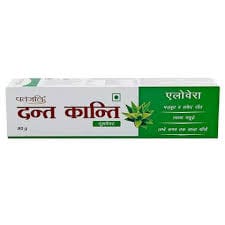 Patanjali Dant Kanti Aloe Vera Toothpaste 80 Gms