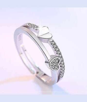 FASHION FRILL - Silver Rings ( Pack of 1 )