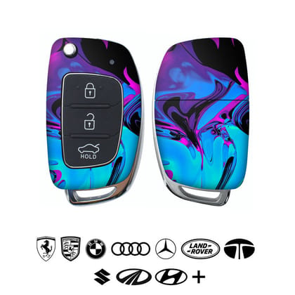 Blue Mercury Car Key Skins