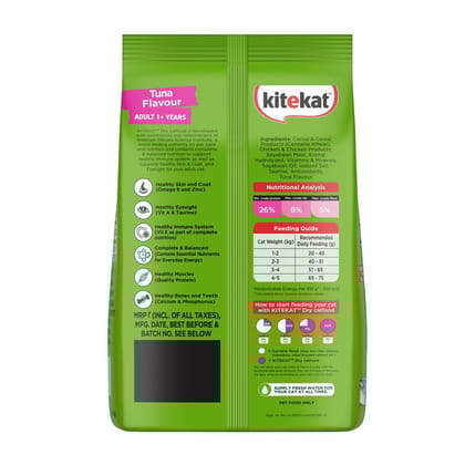 Kitekat Tuna Flavour Adult (1+ Years) Dry Cat Food 5.5kg