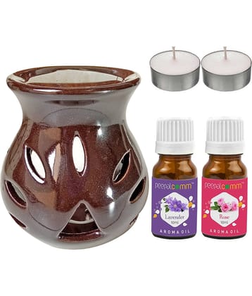 Peepalcomm Ceramic Aroma Oils & Diffusers Set - Pack of 5