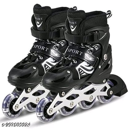Sport Roller Skates for Kids and Adults with Light Up Wheels