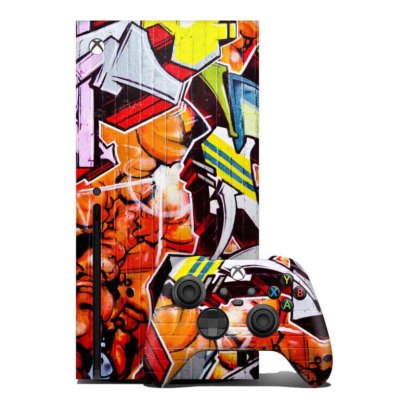Wrapcart Underground Graffiti Xbox Skin - Vinyl Console Wrap