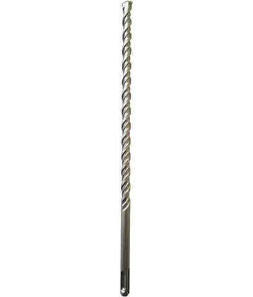 S4 Steel (10 x 310mm) Cross Tip Plus Hammer Drill Bit (Silver)