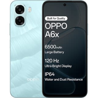 OPPO A6X  4G (4GB RAM , 64GB Storage , Ice Blue)