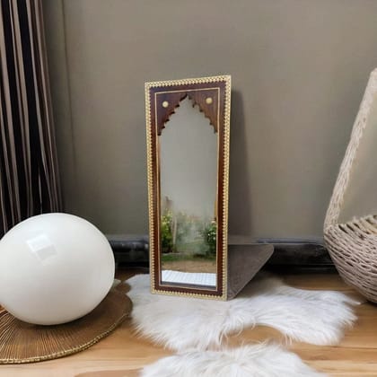 Wooden Wall Mirror Bedroom | Dressing-Room Makeup Mirror