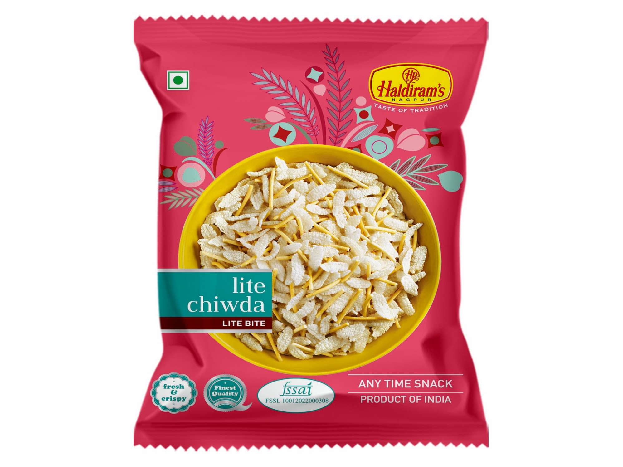 Haldiram's Lite Chiwda Namkeen - 200 gm