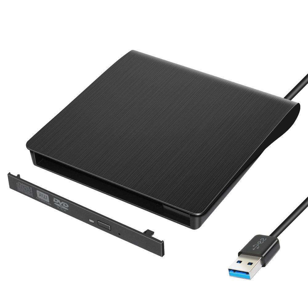 External DVD Drive Case Enclosure USB 3.0/2.0 for Laptop & Desktop (DVD Drive not included)