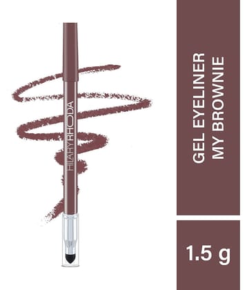 Hilary Rhoda Black Metalic Eye Liner Gel ( Pack of 1 )